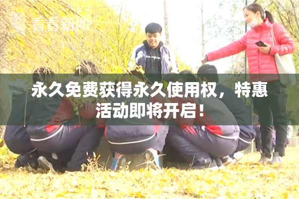 永久免费获得永久使用权，特惠活动即将开启！