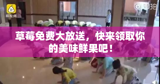 草莓免费大放送，快来领取你的美味鲜果吧！