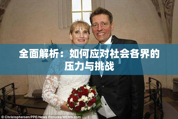 全面解析：如何应对社会各界的压力与挑战