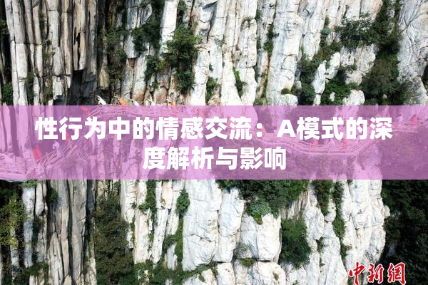 性行为中的情感交流：A模式的深度解析与影响
