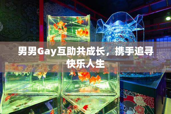 男男Gay互助共成长，携手追寻快乐人生