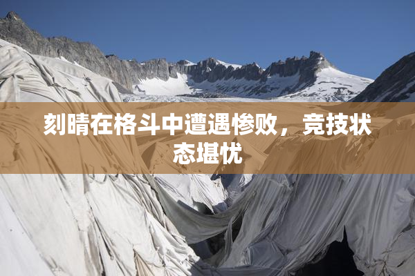 刻晴在格斗中遭遇惨败，竞技状态堪忧