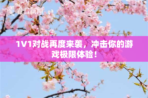 1V1对战再度来袭，冲击你的游戏极限体验！