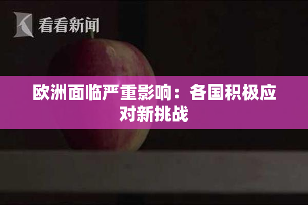 欧洲面临严重影响：各国积极应对新挑战