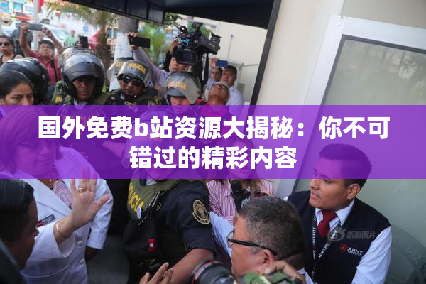 国外免费b站资源大揭秘：你不可错过的精彩内容