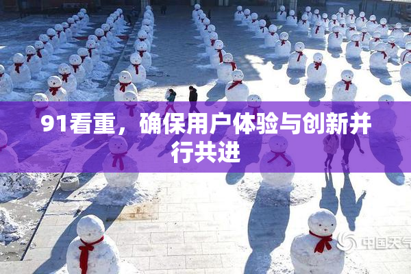 91看重，确保用户体验与创新并行共进