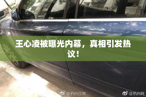 王心凌被曝光内幕，真相引发热议！