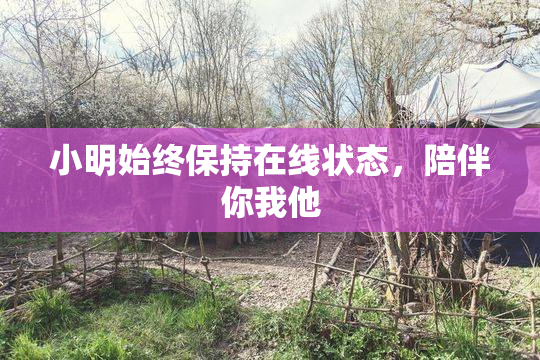 小明始终保持在线状态，陪伴你我他