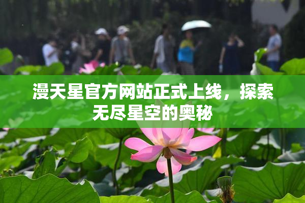 漫天星官方网站正式上线，探索无尽星空的奥秘