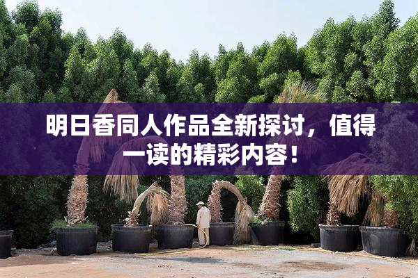 明日香同人作品全新探讨，值得一读的精彩内容！