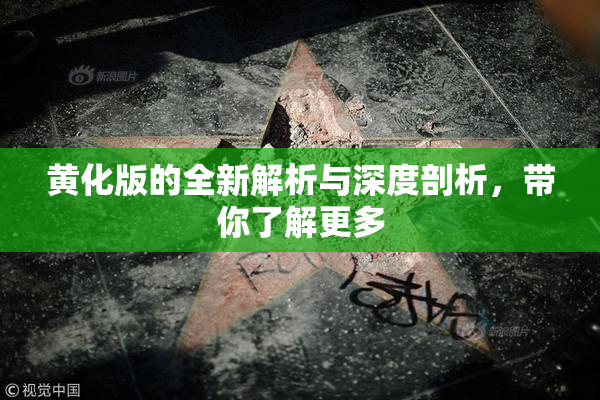 黄化版的全新解析与深度剖析，带你了解更多