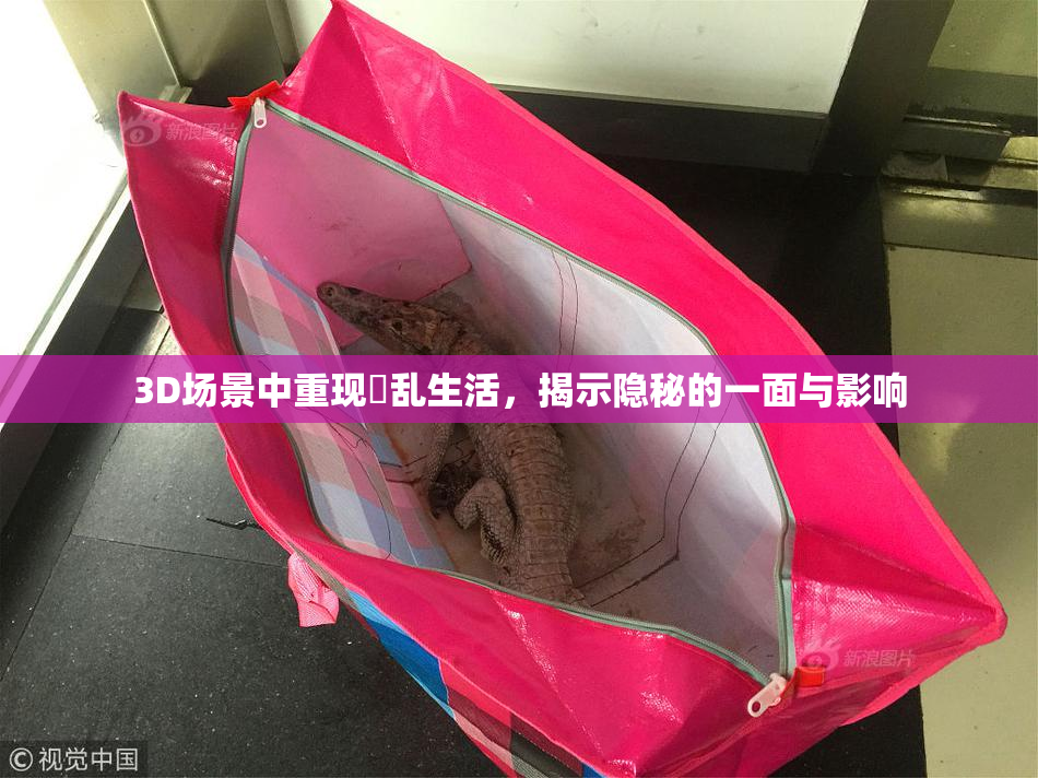 3D场景中重现婬乱生活，揭示隐秘的一面与影响