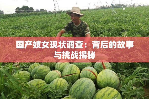 国产妓女现状调查：背后的故事与挑战揭秘