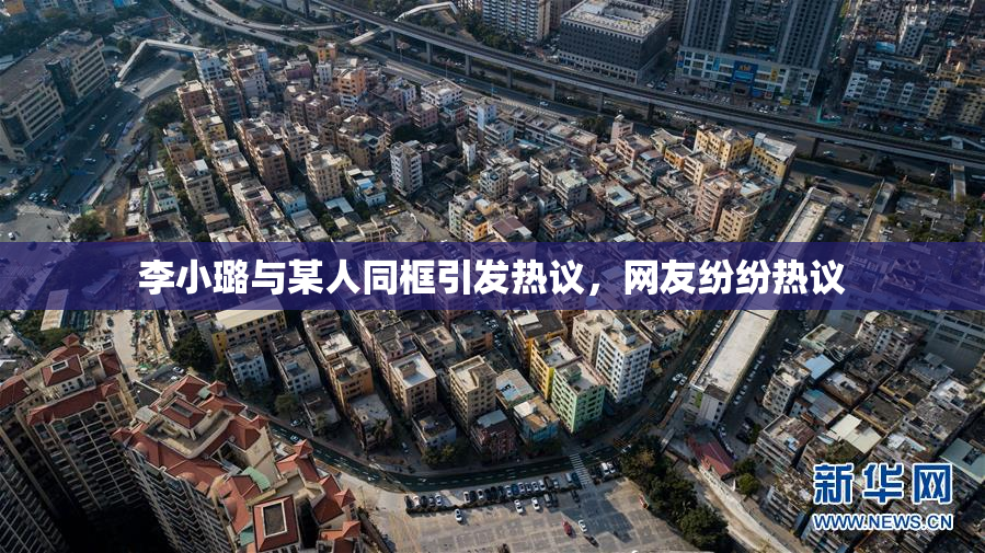 李小璐与某人同框引发热议，网友纷纷热议