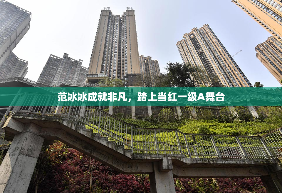 范冰冰成就非凡，踏上当红一级A舞台