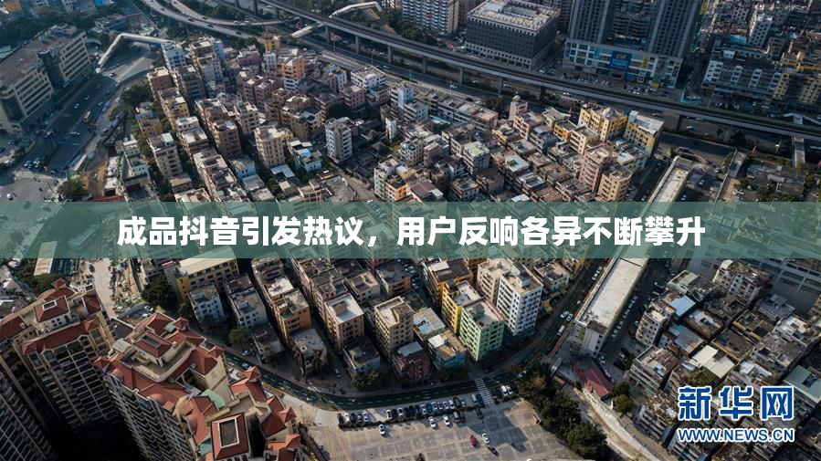 成品抖音引发热议，用户反响各异不断攀升