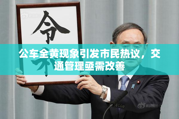公车全黄现象引发市民热议，交通管理亟需改善