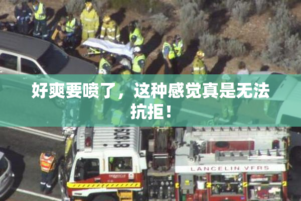 好爽要喷了，这种感觉真是无法抗拒！