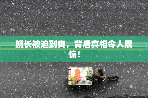 班长被迫到爽，背后真相令人震惊！
