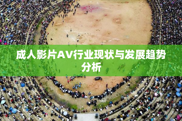 成人影片AV行业现状与发展趋势分析