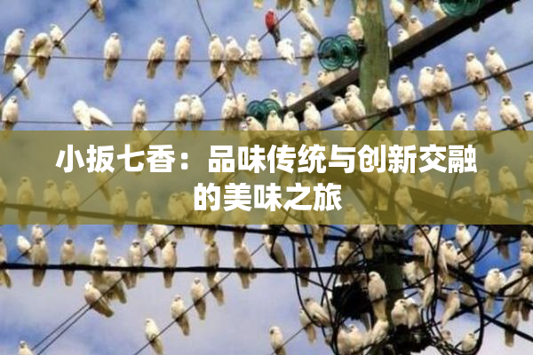 小扳七香：品味传统与创新交融的美味之旅