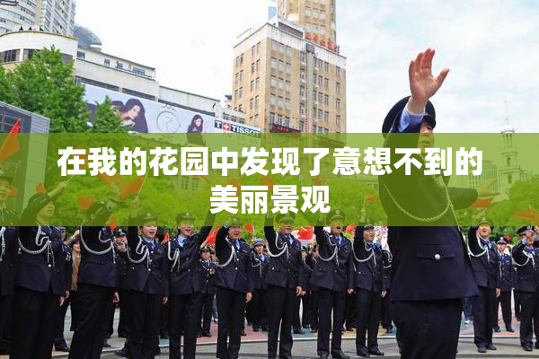 在我的花园中发现了意想不到的美丽景观
