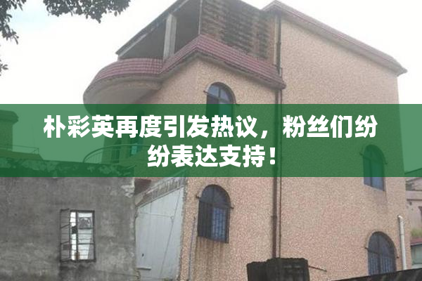 朴彩英再度引发热议，粉丝们纷纷表达支持！