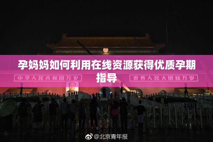 孕妈妈如何利用在线资源获得优质孕期指导