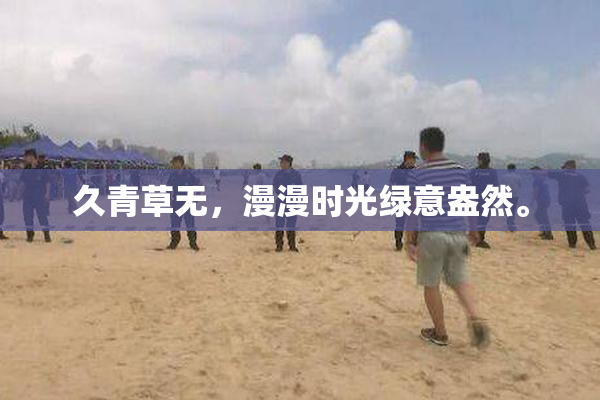 久青草无，漫漫时光绿意盎然。