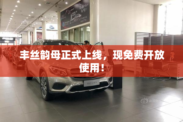 丰丝韵母正式上线，现免费开放使用！