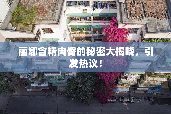 丽娜含精肉臀的秘密大揭晓，引发热议！