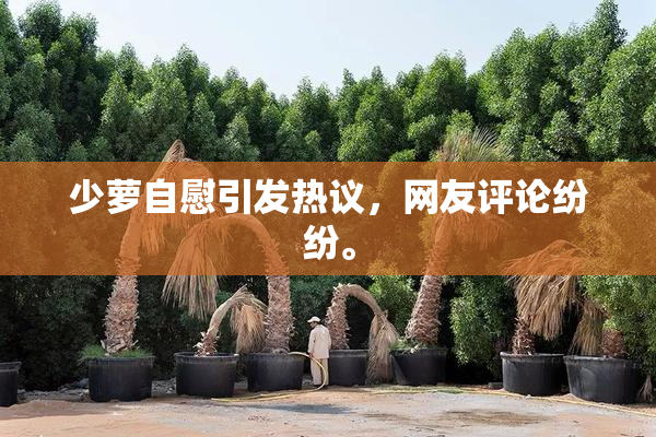 少萝自慰引发热议，网友评论纷纷。