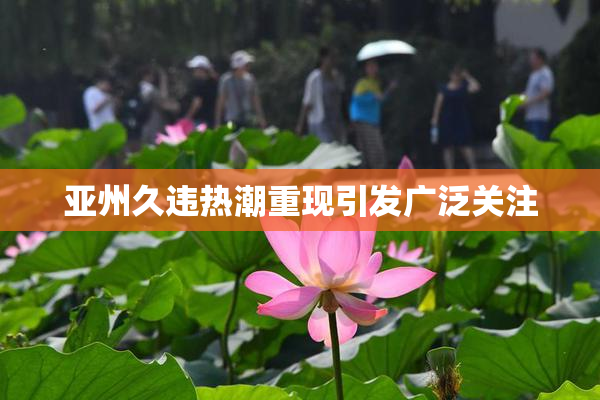 亚州久违热潮重现引发广泛关注
