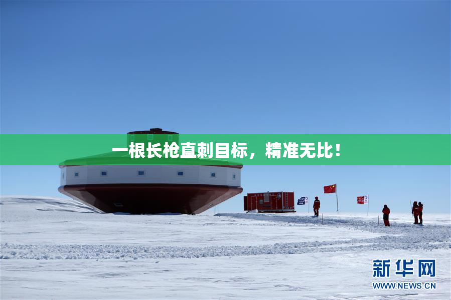 一根长枪直刺目标，精准无比！