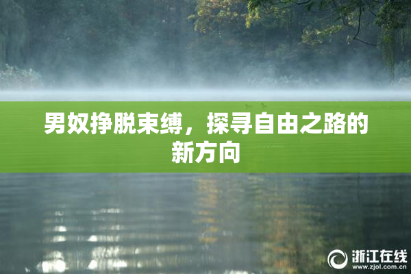男奴挣脱束缚，探寻自由之路的新方向