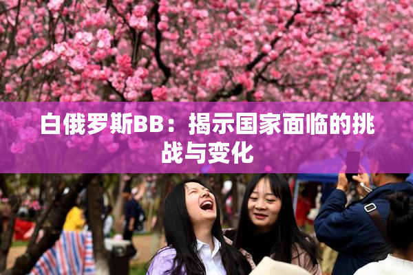 白俄罗斯BB：揭示国家面临的挑战与变化