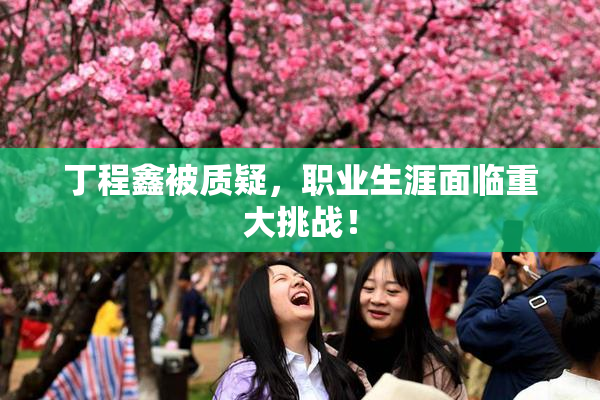 丁程鑫被质疑，职业生涯面临重大挑战！