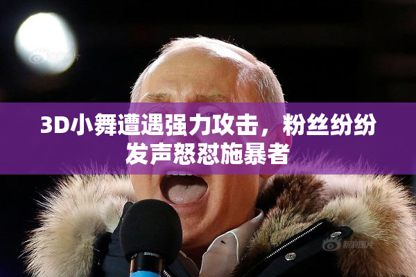 3D小舞遭遇强力攻击，粉丝纷纷发声怒怼施暴者