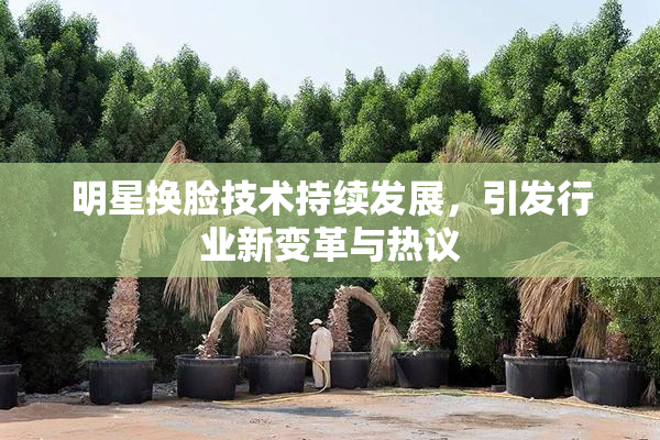 明星换脸技术持续发展，引发行业新变革与热议