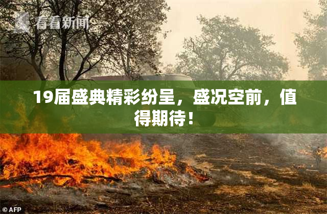 19届盛典精彩纷呈，盛况空前，值得期待！