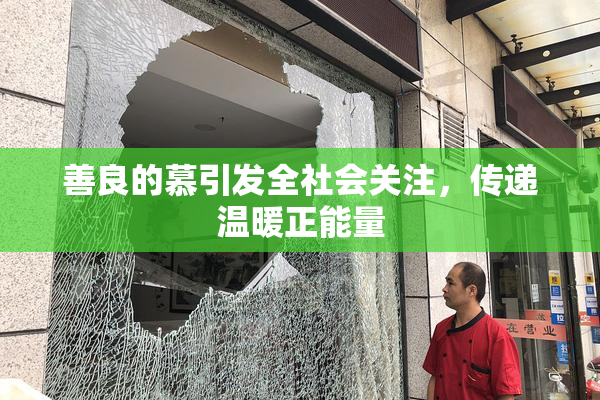 善良的慕引发全社会关注，传递温暖正能量
