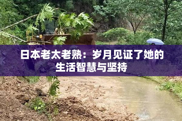 日本老太老熟：岁月见证了她的生活智慧与坚持
