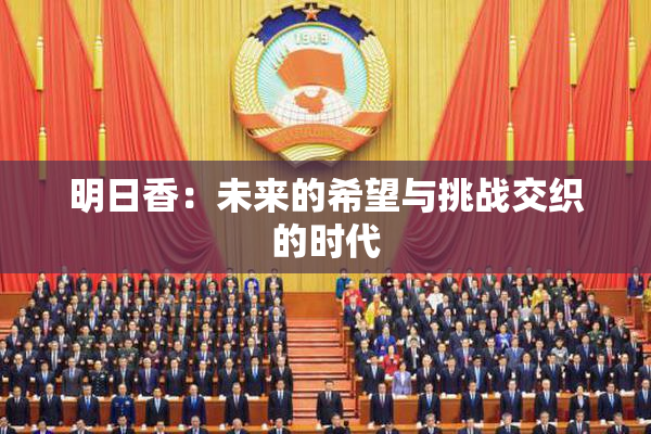 明日香：未来的希望与挑战交织的时代