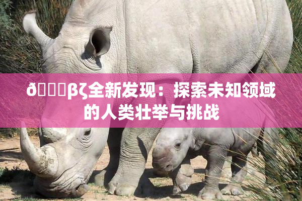 👙βζ全新发现：探索未知领域的人类壮举与挑战