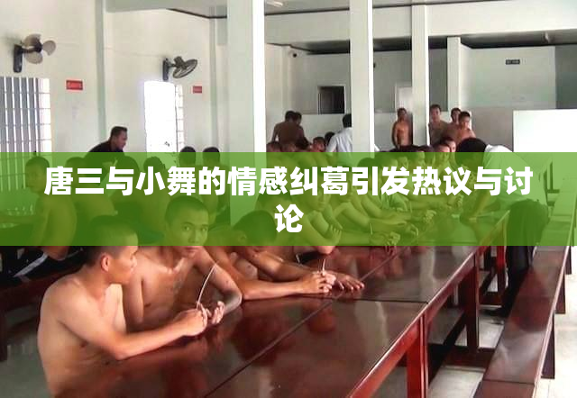 唐三与小舞的情感纠葛引发热议与讨论