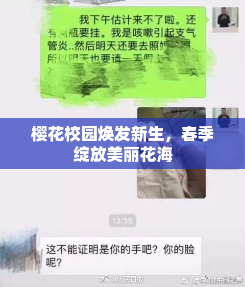 樱花校园焕发新生，春季绽放美丽花海