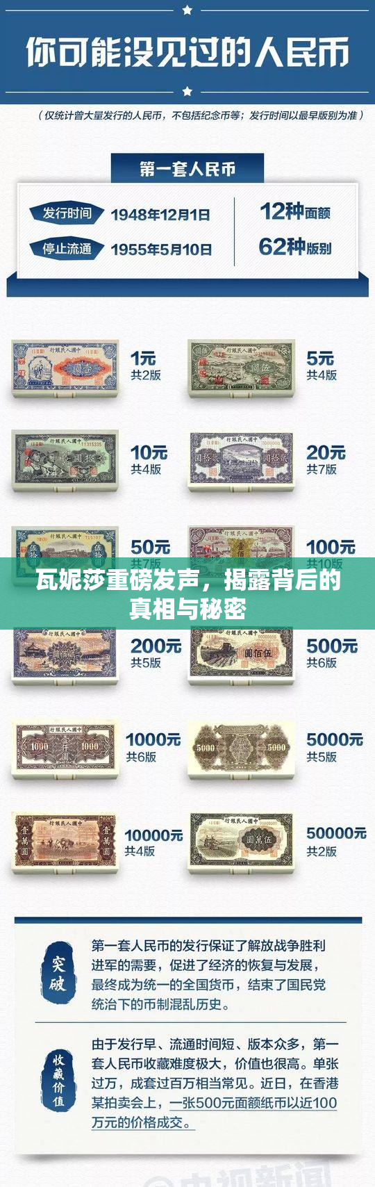 瓦妮莎重磅发声，揭露背后的真相与秘密