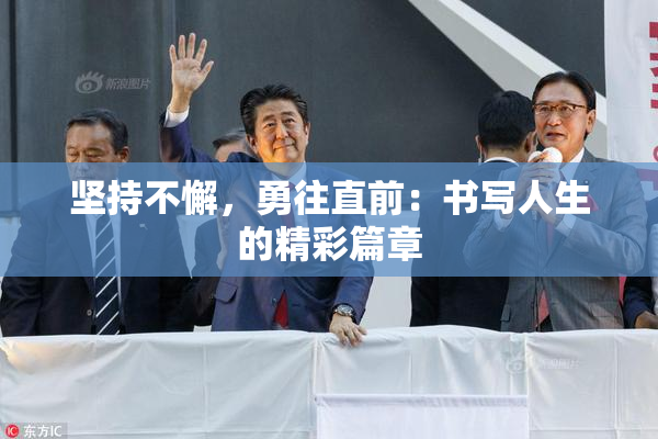 坚持不懈，勇往直前：书写人生的精彩篇章