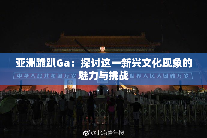 亚洲跪趴Ga：探讨这一新兴文化现象的魅力与挑战