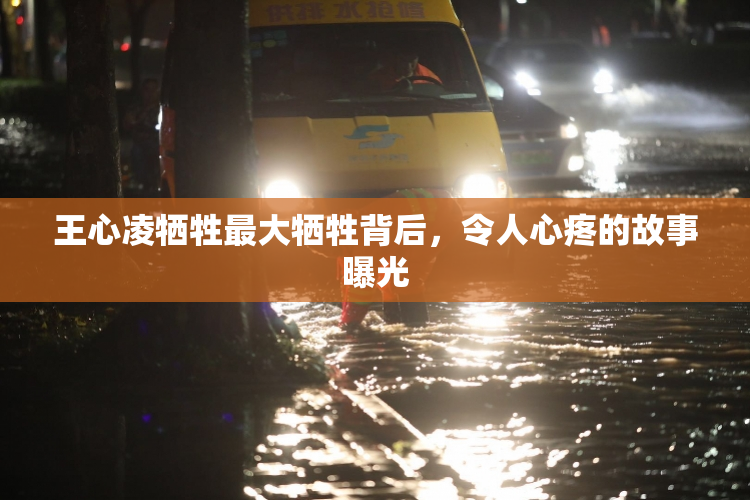 王心凌牺牲最大牺牲背后，令人心疼的故事曝光